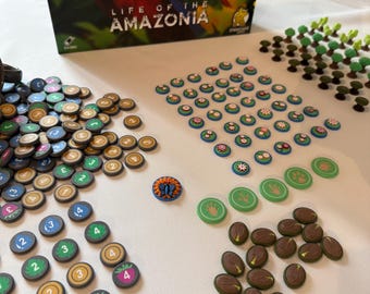 Life of the Amazonia 3D Token mit Gewicht