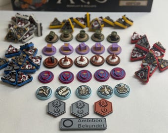 Arcs - 3D Token mit Gewicht