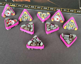 Arcs - 5 Spieler Erweiterung 3D Token