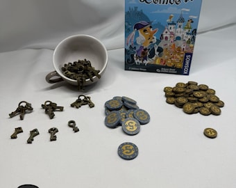 Jeton 3D Combo Château avec poids pour