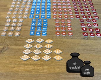 Rebirth  - 3D Token mit Gewicht