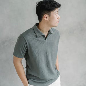 Kalamata Knit Polo  - men’s polo shirt, men’s polo shirt, men’s polo shirt, men’s polo shirt, men’s casual wear, collared knit shirt