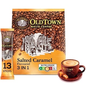 Asean coffee set- Oldtown White Coffee (Hazelnut+Classic+Extra Rich) 3in1 sachets (Malaysian Coffee) Free Mug