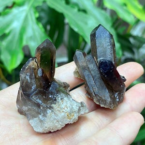 Natural Smoky Quartz Cluster,Raw Smoky Quartz Points,Extra Quality Rough，Home decoration,crystal decoration，mineral specimen