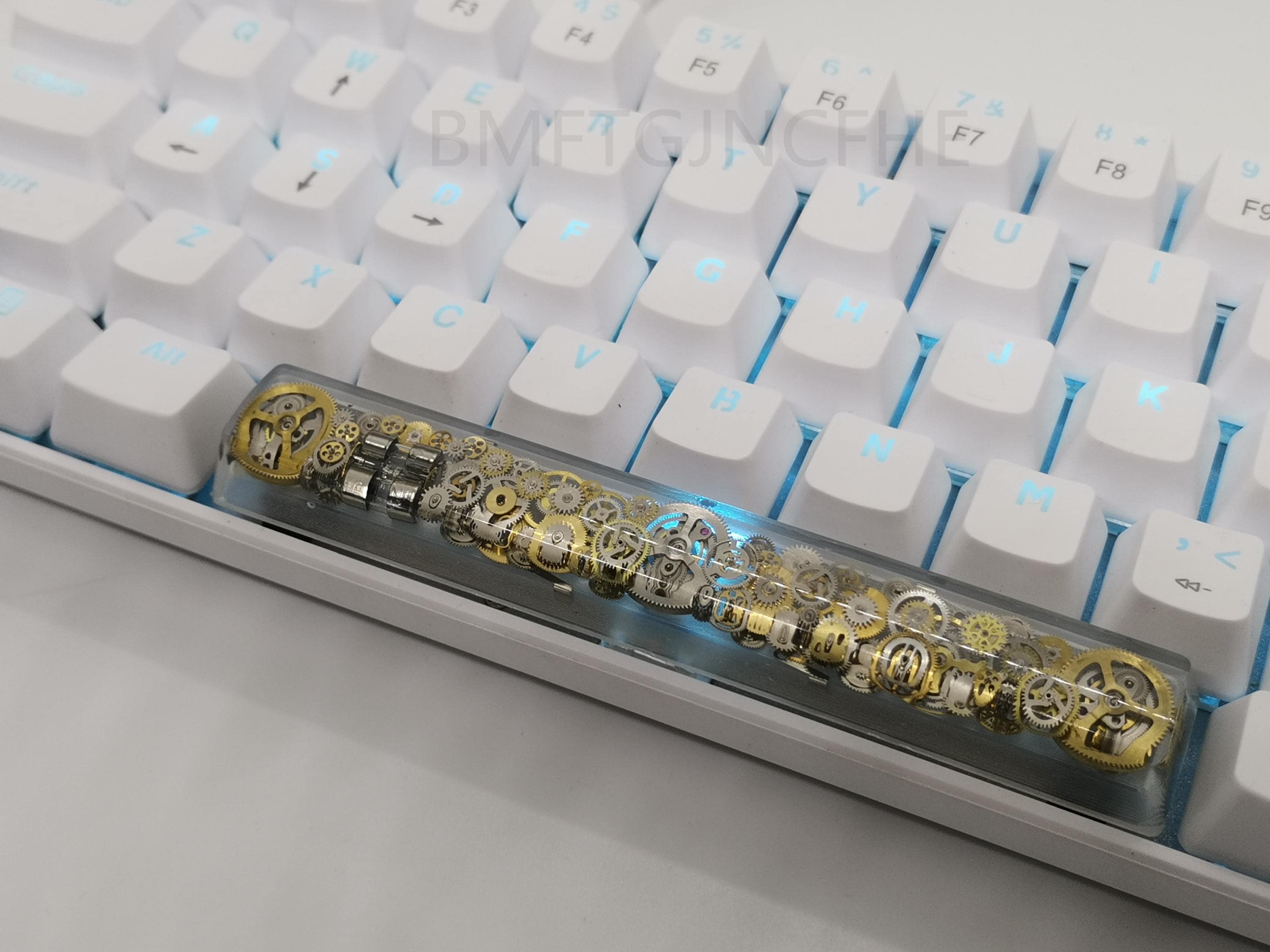 Steampunk Gear Artisan Keycap: Resin & Metal MX Switch Keyboard - Etsy