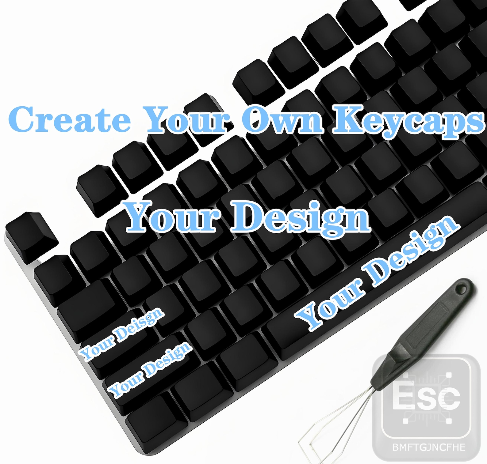 Create Your Own Keyboard Keycaps, Custom PBT Dye Sublimation Mechanical ...