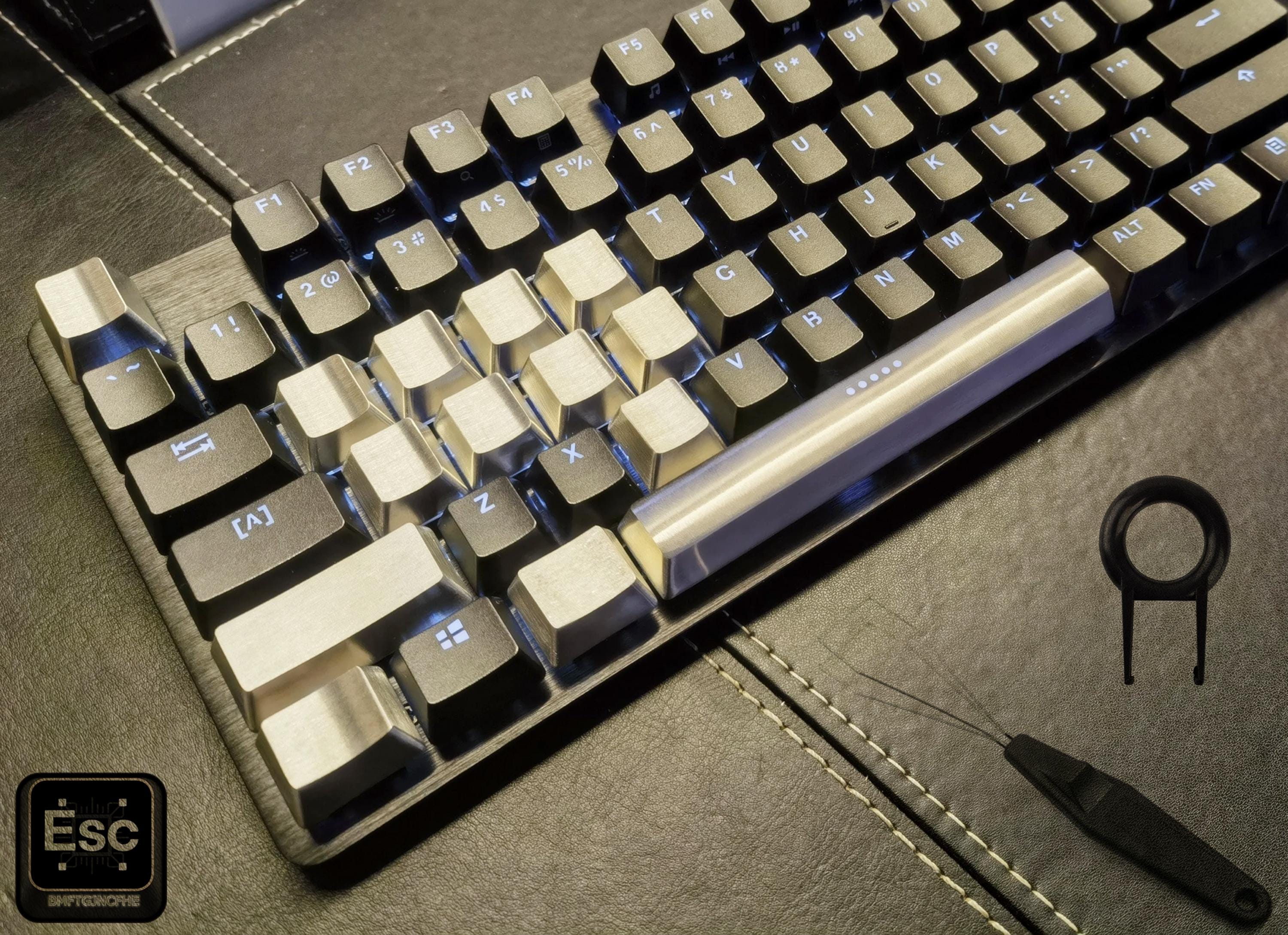 Arrow Key Keycaps Pure Stainless Steel Arrow Keycaps: Custom Metal Artisan Keycaps Set - Etsy