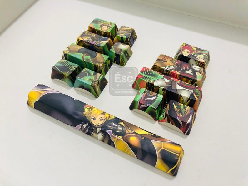 Create Your Own Keycap Set, Custom PBT Sublimation Mechanical Keycaps ...