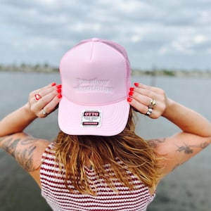 I’m nicer when I’m tan Foam Trucker Hat Embroidered OTTO