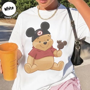 Winnie Pooh Snack Shirt, Disney Foodie Mickey Ears Tshirt, Snacking Around The World Epcot Tee