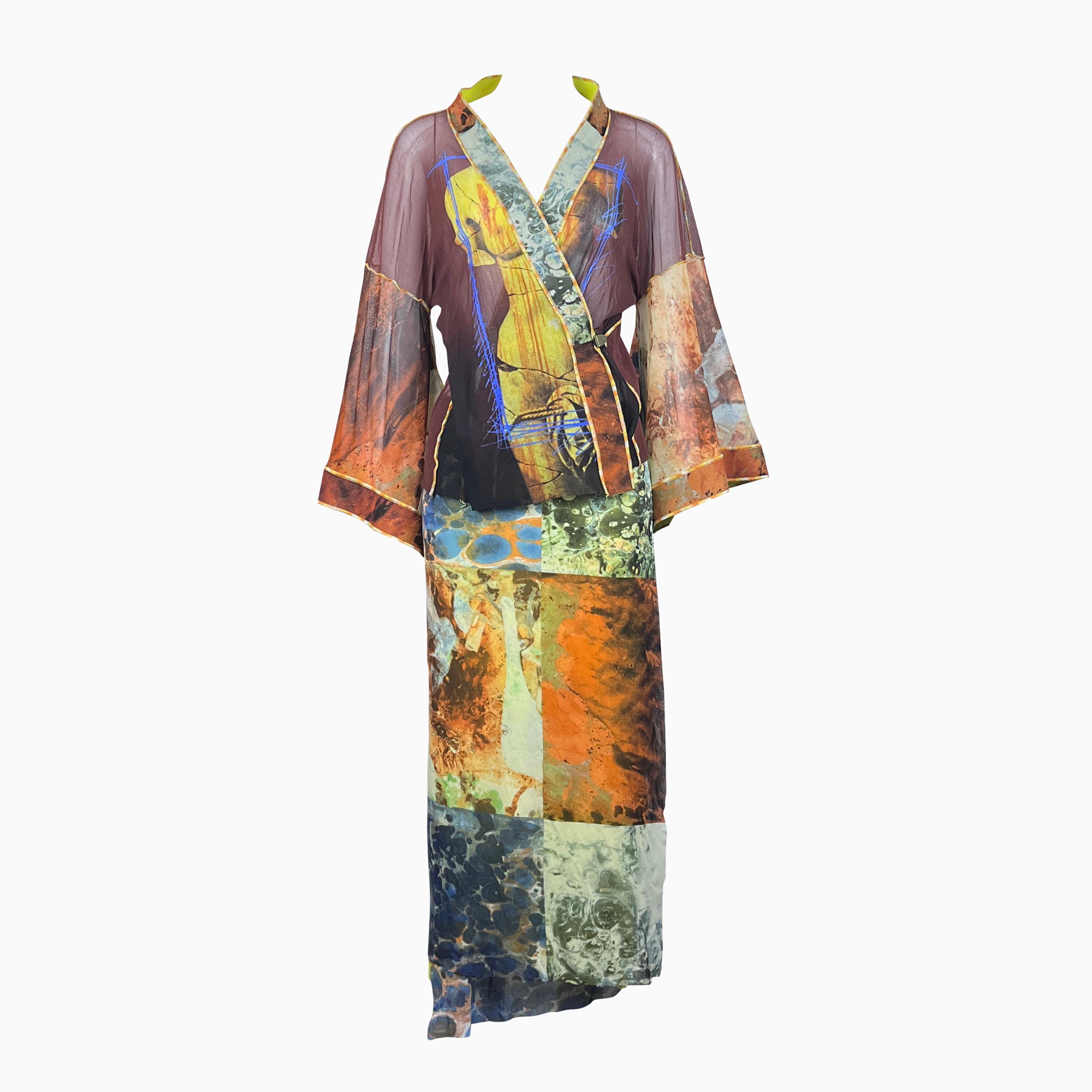 Gaultier Kimono - Etsy