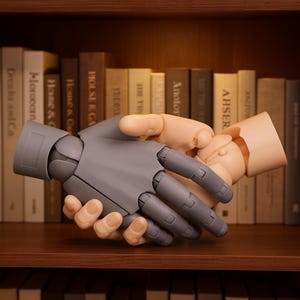 Mini modello di mano umana con articolazioni mobili, 10,5 cm, statuetta anatomica del palmo per la decorazione della scrivania, collezione di giocattoli, scatola cieca, regalo a sorpresa