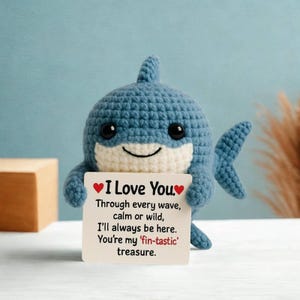 Requin De Soutien émotionnel, Mini Peluche Requin, Cadeau Pour Amoureux Des Requins - France