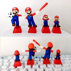 Cartoon Anime Przezroczysta nakładka na klawiaturę mechaniczną Super Mario 3D