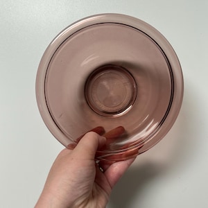 Vintage Pyrex Cranberry Purple 1L Rührschüssel 7 ”322