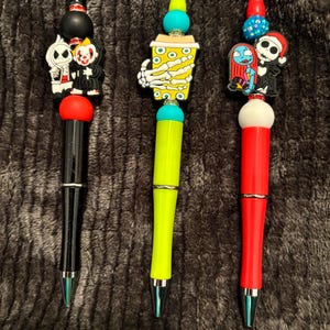 Halloween Beaded Pens