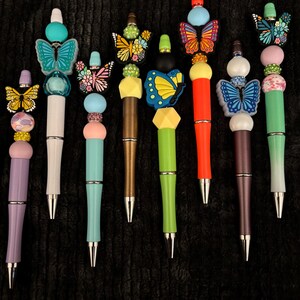 Butterfly Beaded Pen