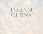 Dream Journal | 100 Page Digital Notebook | Ethereal Soft Vanilla Girl Aesthetic | Track Dreams & Lucid Dream Goals | milkandvenus