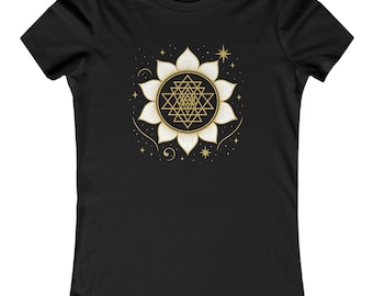 Harmony T-Shirt: Sacred Geometry Women's Graphic Tee