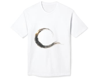 Brush Stroke Zen Circle T-Shirt | Enso Ink Circle Tee
