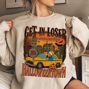 Halloween Png, Spooky Season Png, Halloween Pumpkin Png, Get In Loser, Vintage Halloween Png, Retro Halloween, Funny Halloween Png, Fall Png