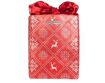 Medium Reusable Gift Bag: Eco-Friendly EverBag with Satin Bow