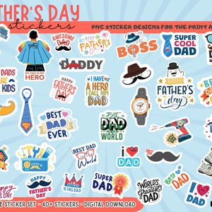 Vatertagsgeschenk, druckbare PNG-Designs zum Vatertag, Vatertagsaufkleber, Vatertagsaufkleber, digitaler Download, drucken, dann schneiden, Papa Geschenk, Papa Geschenk
