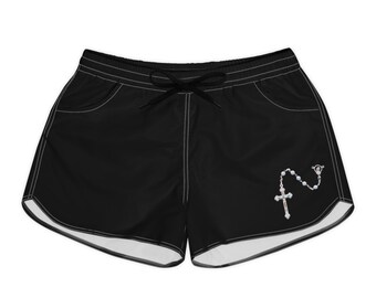 Minimalist Black Shorts Streetwear Unisex Gothic Summer Outfit Limited