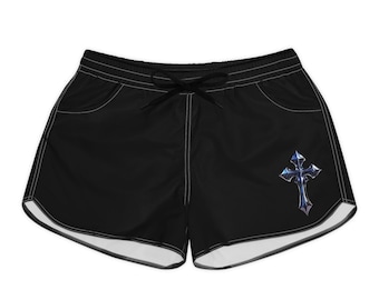Pantalones cortos unisex de estilo urbano gótico grunge para festivales de verano (edición limitada)