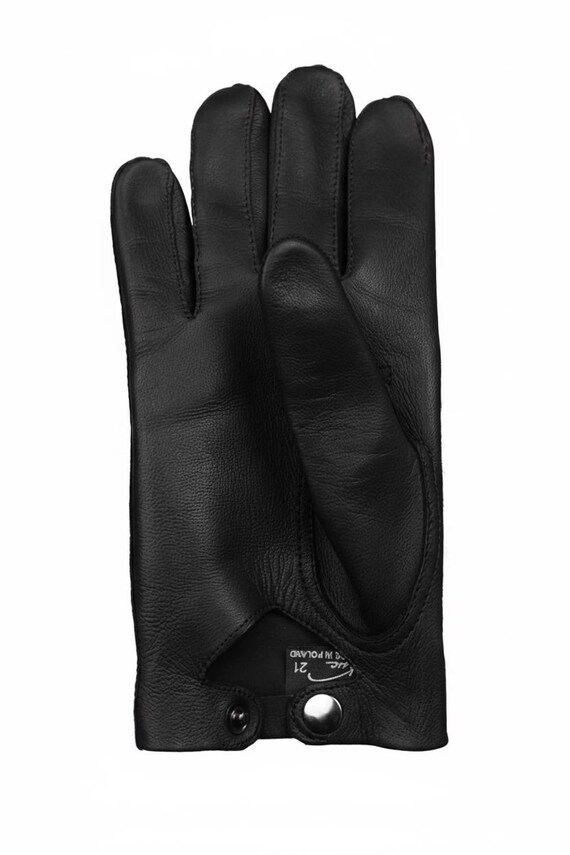 Gants De Conduite Classiques Pour Hommes - Cuir Souple, Style Vintage Rétro, Neufs Avec étiquettes