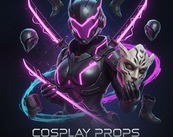 Cosplay STL Mega Pack, Massive Cosplay STL Bundle, 3D Printable Armor, Helmets, Props & Weapons, Mega Pack, STL Files Digital Download