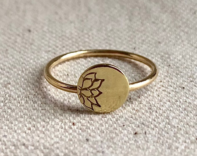 Succulent Ring Circular Version