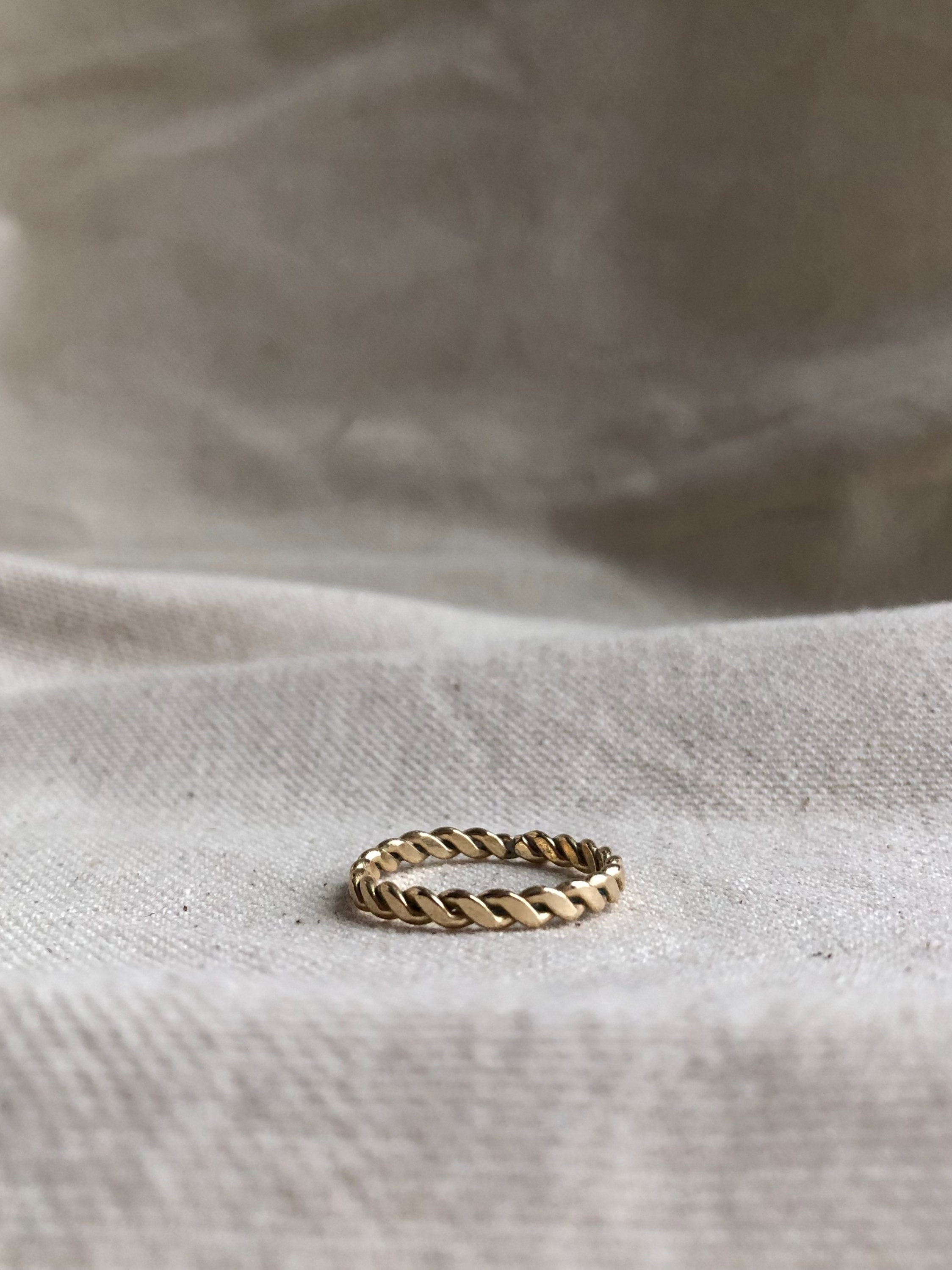Buy White Gold Twisted Wedding Band for Women, Comfort Fit Band, Stacking  Ring, Engagement Band Ring, Bridal Ring Set, Anniversary Gift for Her  Online in India - Etsy