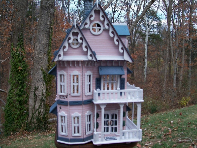 Victorian Handpainted Doll House Etsy