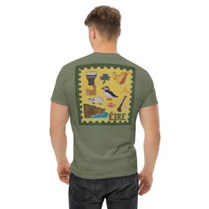Camiseta irlandesa, camiseta unissex, camiseta do Dia de São Patrício, design da Irlanda, camiseta irlandesa vintage, presente da cultura celta, vestuário do orgulho irlandês