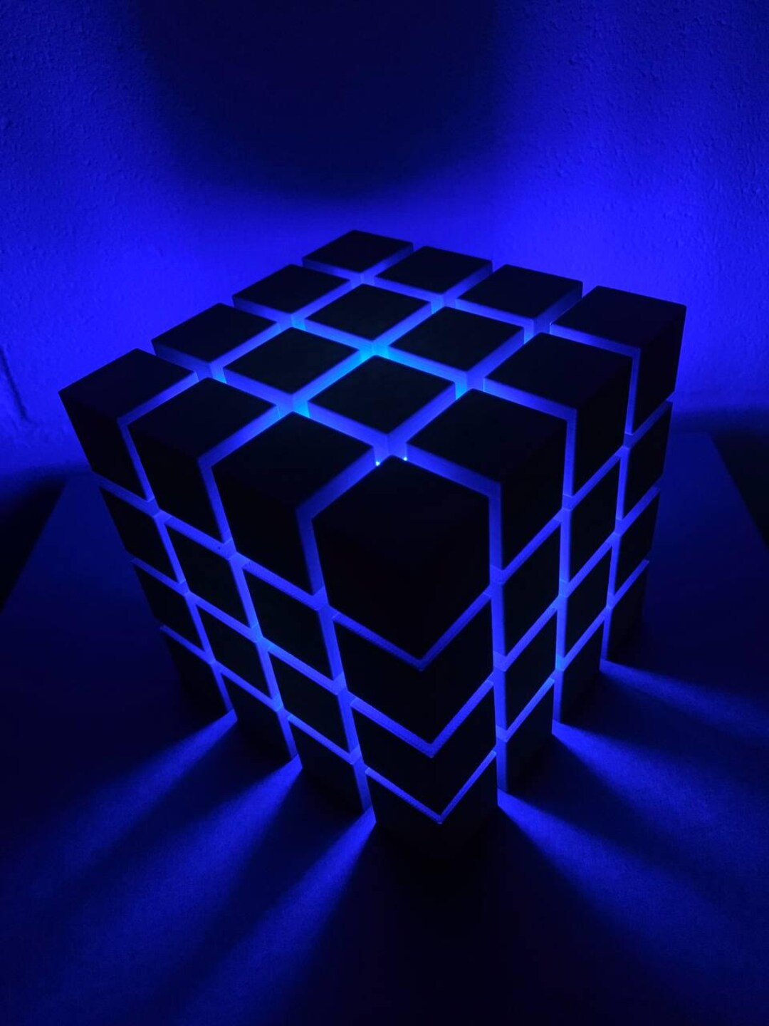 Glowbit Cube LED Lamp: Pixel Style, Modern Minimalism - Etsy