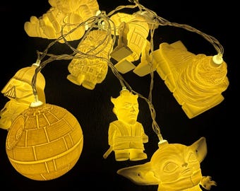 Unique Star Wars style garland