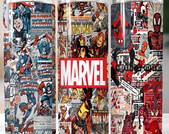 90s Cartoon Tumbler Wrap: 20oz Sublimation Design (PNG Digital Download