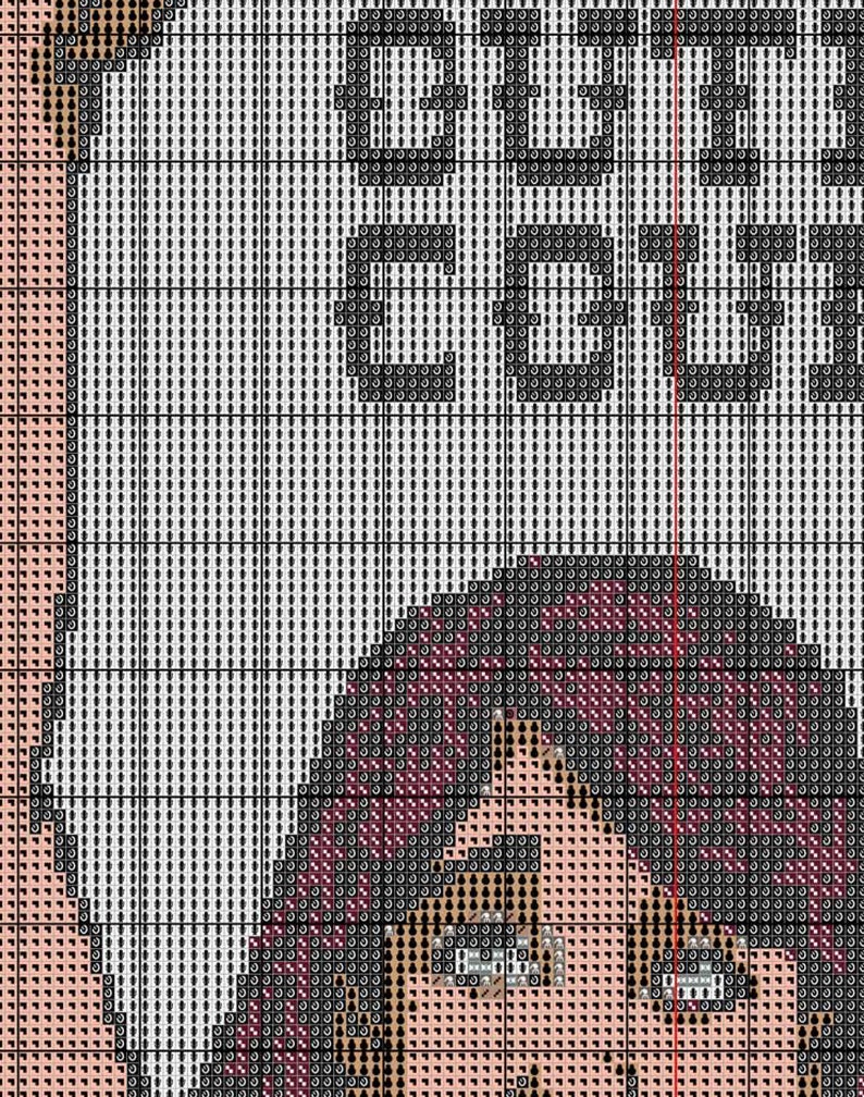 Outlaw Country Cherlene Archer Cross Stitch Pattern Etsy
