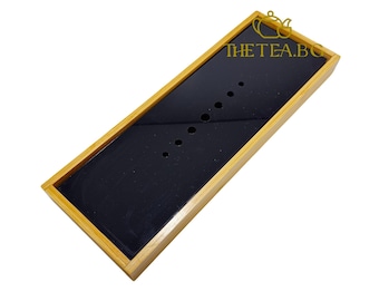 Bamboo Gongfu Tea Tray: Minimalist Serving Tray (32x12 cm)