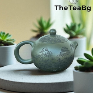 Yixing Zisha Teapot Purple Clay Kung Fu Tea pot 240 ml Xishi Hu  Benshan Lu Ni Clay