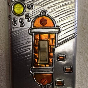 La Garita Puerto Rico El Morro Single Silver Switch Plate  Toogle Switchplate Light Switch cover