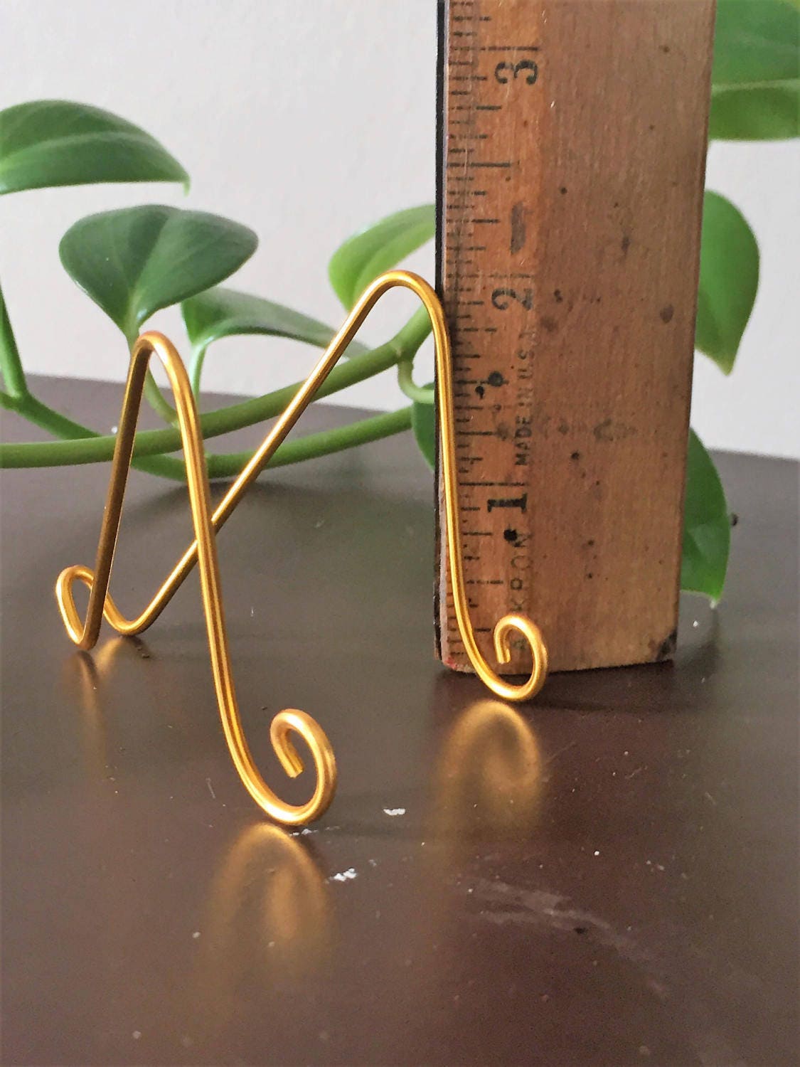 15 pk Medium GOLD Holders Wedding Easel Stand for 6" x 4" Table Number Holders  Card Art Holder Place Card Business Card Promotion Display