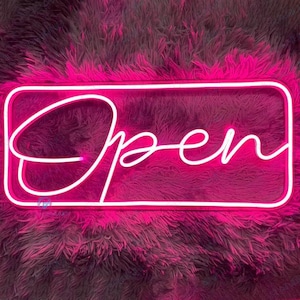 Business Neon Sign, Custom LED Sign, Business Logo Sign, LED Sign, Wall Decor, Beauty Salon Decor, LED Bar Signs, Coffee Shop Sign