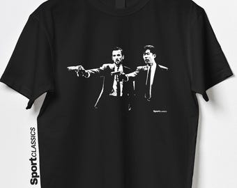 Harry Kane & Heung-Min Son Pulp Fiction Style T Shirt | Tottenham T Shirt | Tottenham Shirt | Christmas Gift For Spurs Fan Football Gift