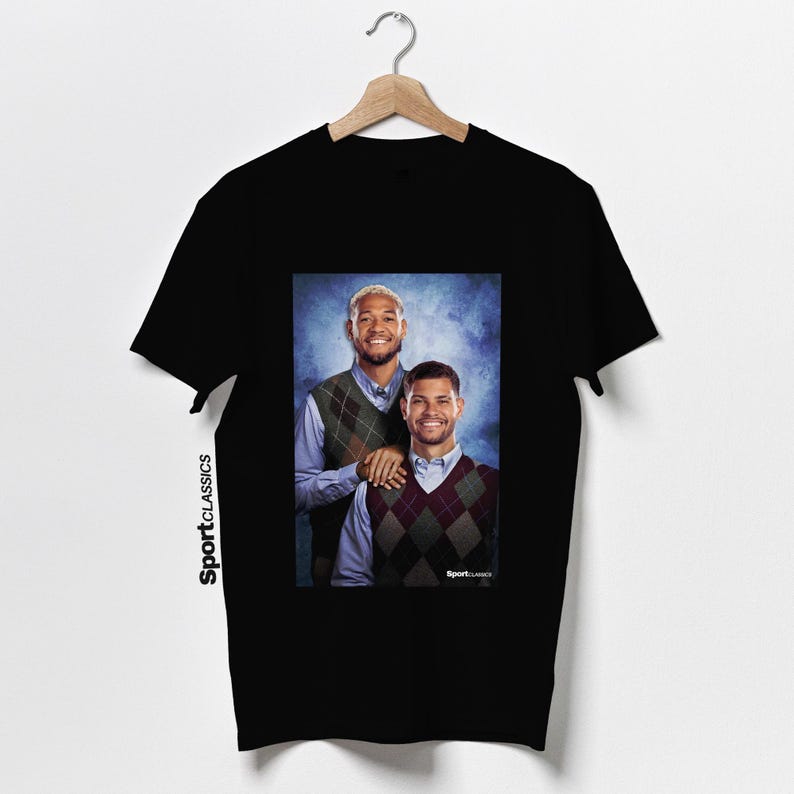 Joelinton & Bruno Guimaraes Step Bros Style T Shirt | Newcastle T Shirt | Newcastle Shirt | Christmas Gift For Newcastle Fan Football image 1