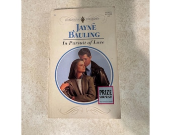 Em Busca do Amor, de Jayne Bauling, Harlequin Presents, Romance, 18609, 1995