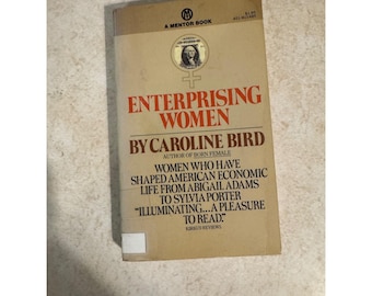 Enterprising Women Caroline Bird 1976 Vintage Mentor Paperback First Printing