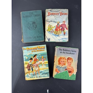 4er Set Bobbsey Twins Hardcover Romane