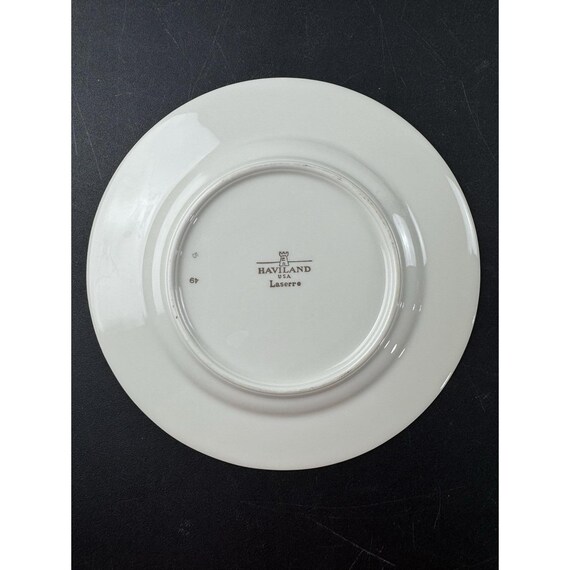 Haviland USA Laserre Salad Plates Floral Gold Trim Set of 3 - Etsy